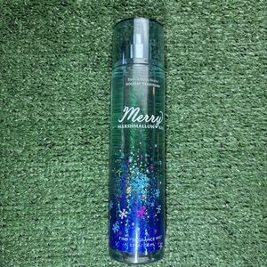 Bath & Body Works Merry Marshmallow Kiss Fragrance Mist Retired 8oz Discontinued